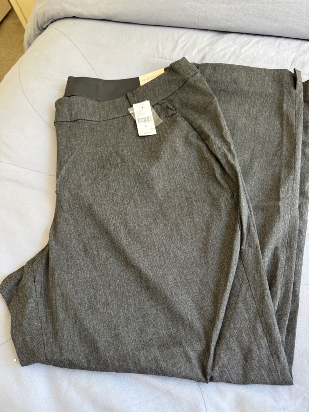 Lane Bryant Gray Trouser Dress Pants